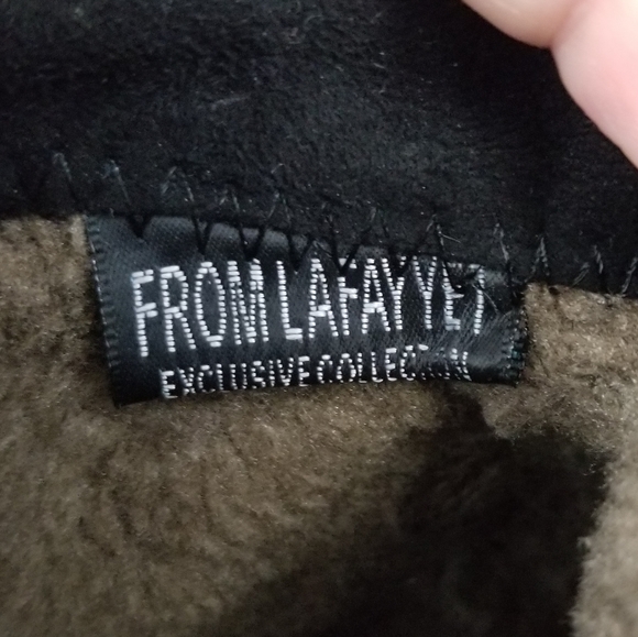 FROM LAFAYYET | lace-up heel platform ankle boots - Picture 7 of 8